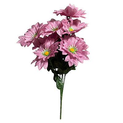 Buquê Dalia Rosa Claro X9 - BMQ