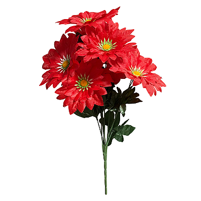 Buquê Dalia Vermelha X9 - BMQ