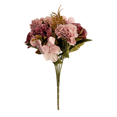 Buquê Mini Cravo Lilás - BMQ