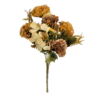 Buquê Mini Cravo Amarelo - BMQ