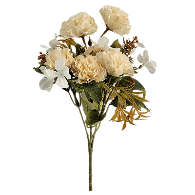 Buquê Mini Cravo Branco - BMQ