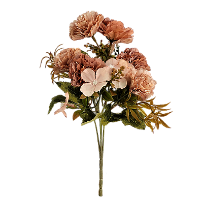 Buquê Mini Cravo Rosa - BMQ