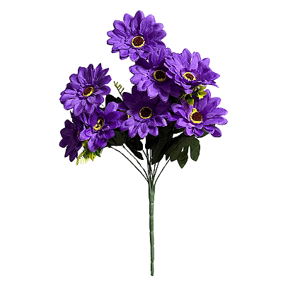 Buquê Gerbera Roxa X9 - BMQ