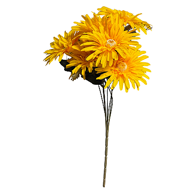 Buquê Margarida Amarela X7 - BMQ