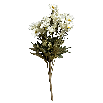 Buquê Mini Margarida 35cm Branca - BMQ
