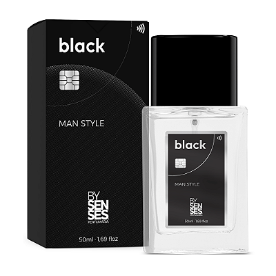 BLACK - Deo Colonia - By Senses - 50ml