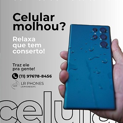 CELULAR MOLHOU?