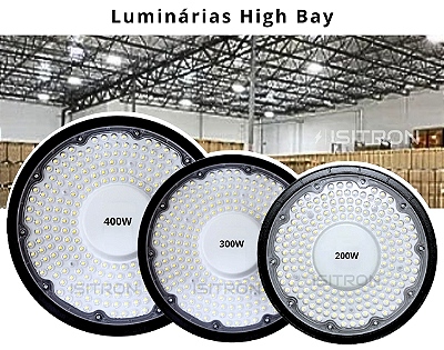 Luminárias High Bay