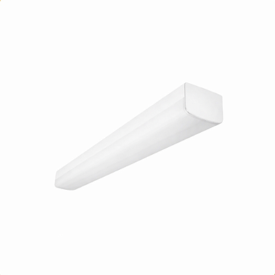 Luminária Linear LED Sobrepor 72W Multicor Bivolt 120cm Branco