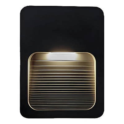 Balizador LED Parede 2W 3000K Branco Quente Bivolt Externo