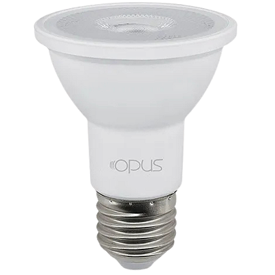 Lâmpada PAR20 LED 7W E27 Luz Amarela 3000K 38° Bivolt