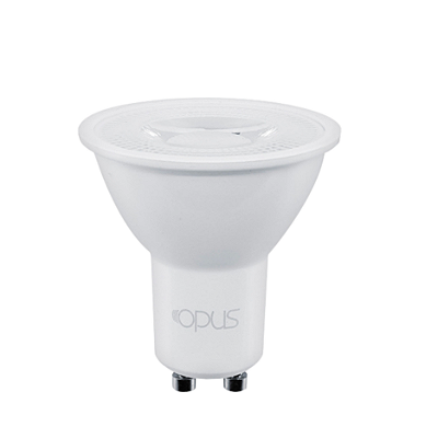 Lâmpada LED Dicróica MR16 7W GU10 Luz Amarela 3000K Bivolt