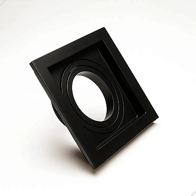 Spot de Embutir Recuado MR16 1xGU10 Preto