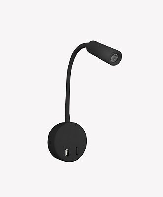 Arandela Mamba LED 3W 3000K 260lm Bivolt IP20