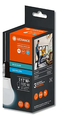 LEDVANCE LÂMPADA LED BULBO CLA60, 9W, 4000K, 806lm, E27, BIVOLT