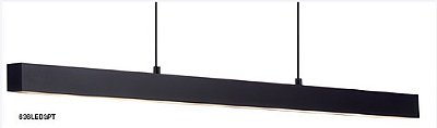 Pendente Downlight Fit15 17,6w 3000k 127v 1921lm Preto Voltagem:110V;Cor:Preto