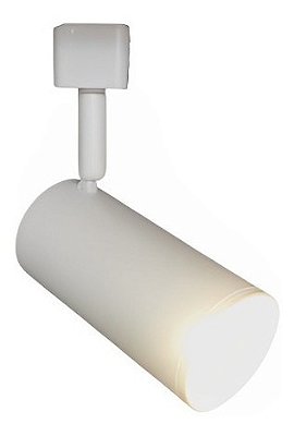 Spot Hopper P/trilho Mr16 Branco gu10 Alumínio Bivolt