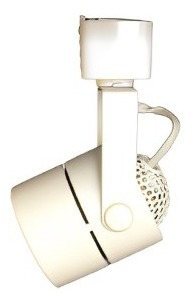 Spot P/trilho MR16 Dicróica Alumínio Branco Decorativo Bivolt