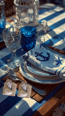 Porta Guardanapo em Palha conchas R$14,99