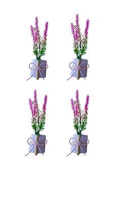 Porta Guardanapo Lavanda -Verde/lilás Porta R$19,99 cd