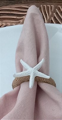 Porta Guardanapo Estrela em Sisal R$ 12,99 cd