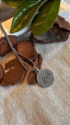 Pingente plaquinha Onda