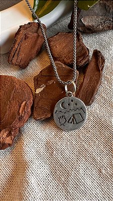 Pingente plaquinha Acampamento