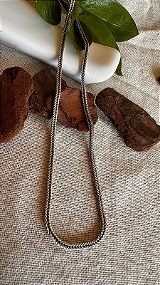 Corrente Prata Bali Espiga - 50