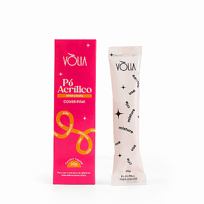 PÓ ACRÍLICO COVER PINK VOLIA - 30G