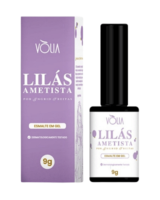 ESMALTE EM GEL VOLIA LILÁS AMETISTA - 9G