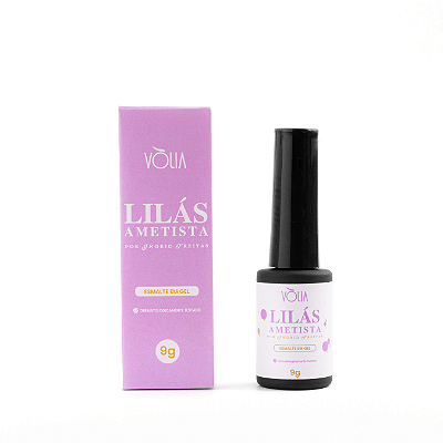 ESMALTE EM GEL VOLIA LILÁS AMETISTA - 9G