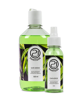 SANITIZER CHÁ VERDE NAILS 21 - 125ML