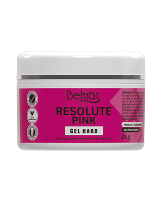 GEL RESOLUTE PINK BELTRAT - 24G