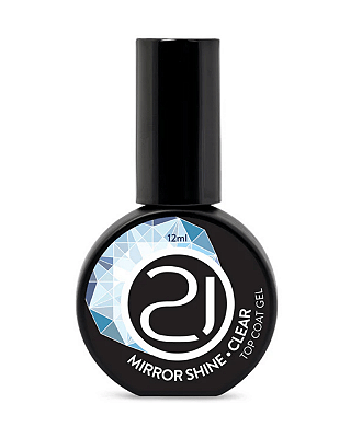 TOP COAT MIRROR SHINE CLEAR NAILS 21 - 12ML
