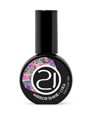 TOP COAT MIRROR SHINE LIRA NAILS 21 - 12ML
