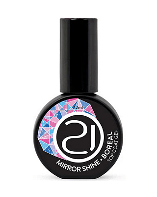 TOP COAT MIRROR SHINE BOREAL NAILS 21 - 12ML