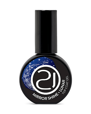 TOP COAT MIRROR SHINE LUNAR NAILS 21 - 12ML