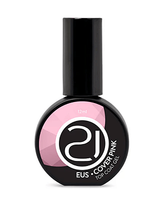 TOP COAT EUS COVER PINK NAILS 21 - 12ML