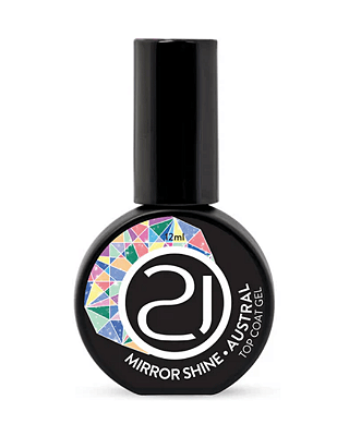 TOP COAT MIRROR SHINE AUSTRAL NAILS 21 - 12ML