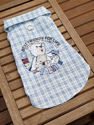 Camisa Best Friend Azul