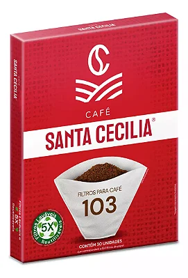 Filtro para café Nº103 Santa Cecília - Reutilizável