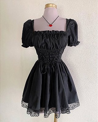 Vestido Preto Babydool