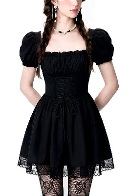 Vestido Preto Babydool