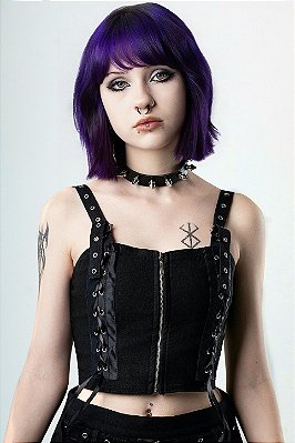Cropped Preto Jinx