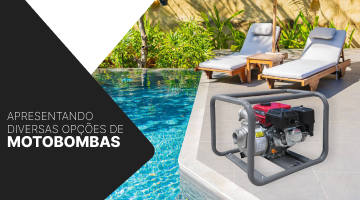 Diversas opções de motobombas