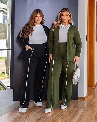 Conj. Blazer e Calça Moletinho 250602