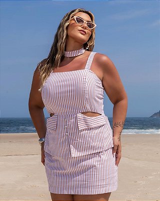 Vestido Tricoline 250937