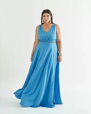 Vestido Longo em Trança 2522