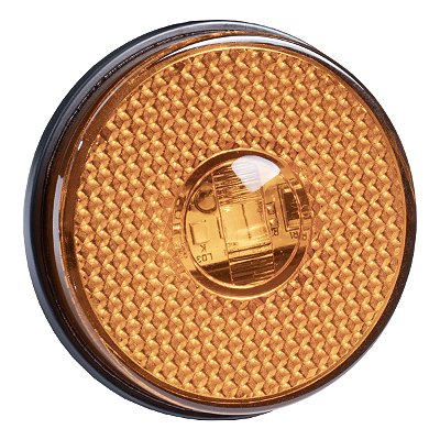 Lanterna Lateral LED ⌀65mm Saída Fios Sem Suporte