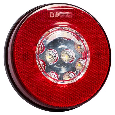 Lanterna LED Bivolt ⌀125mm / Luz de Ré